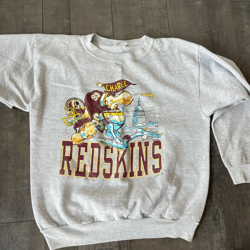Vintage Washington Redskins Football Sweatshirt